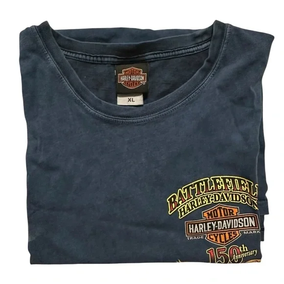 Harley Davidson Little Round Top Gettysburg, PA Men’s XL sleeveless t sh…​​​ - Picture 2 of 6